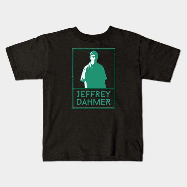 Jeffrey dahmer\\vintage fan art Kids T-Shirt by MisterPumpkin